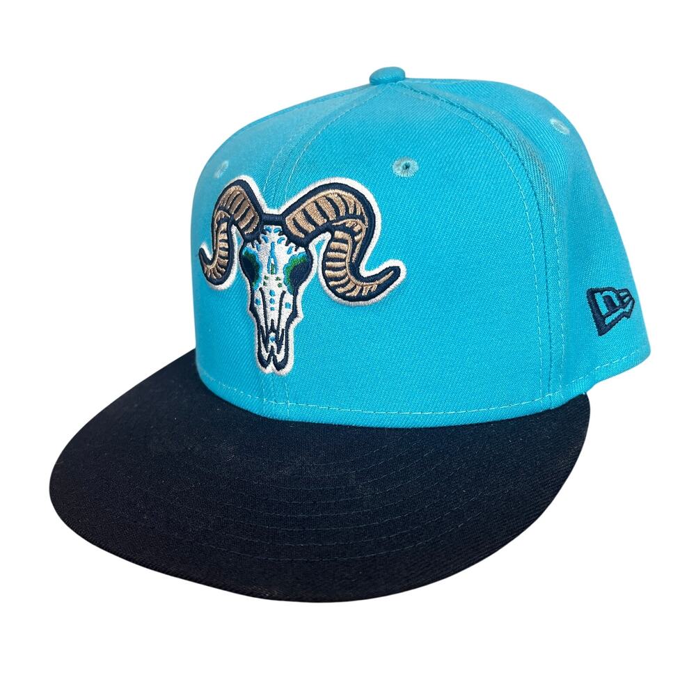 New Era Mens 7 1/8 Sportswear Streetwear Baseball Hartford Yard Goats Fitted Hat